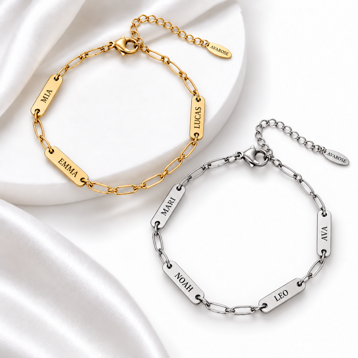 AvaRose Custom Mini Name Bar Bracelet