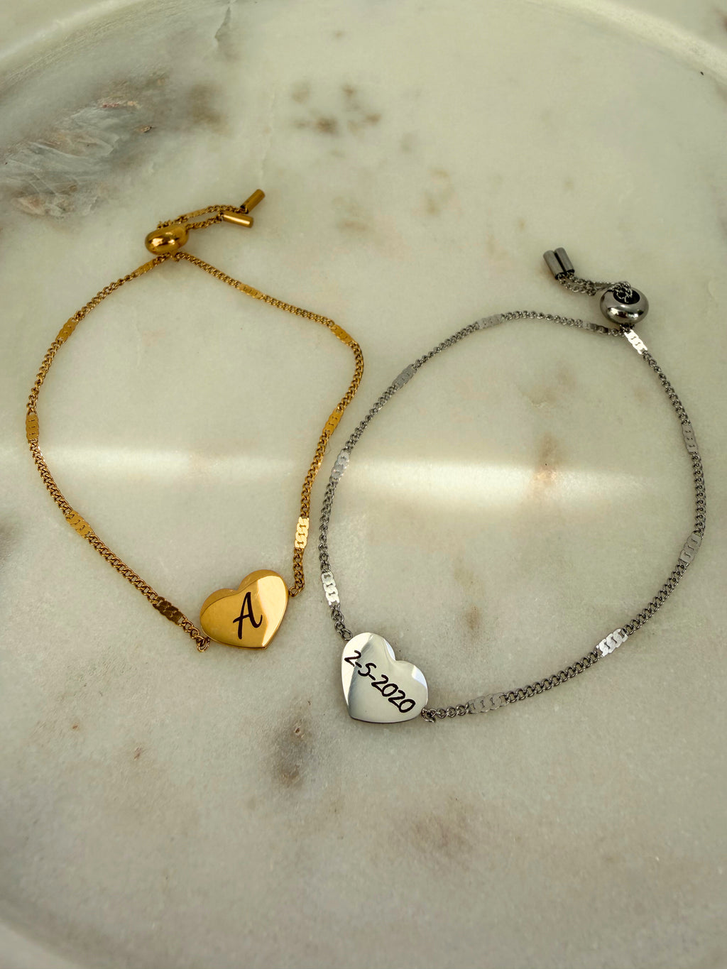 AvaRose Adjustable Bracelet With Engraving