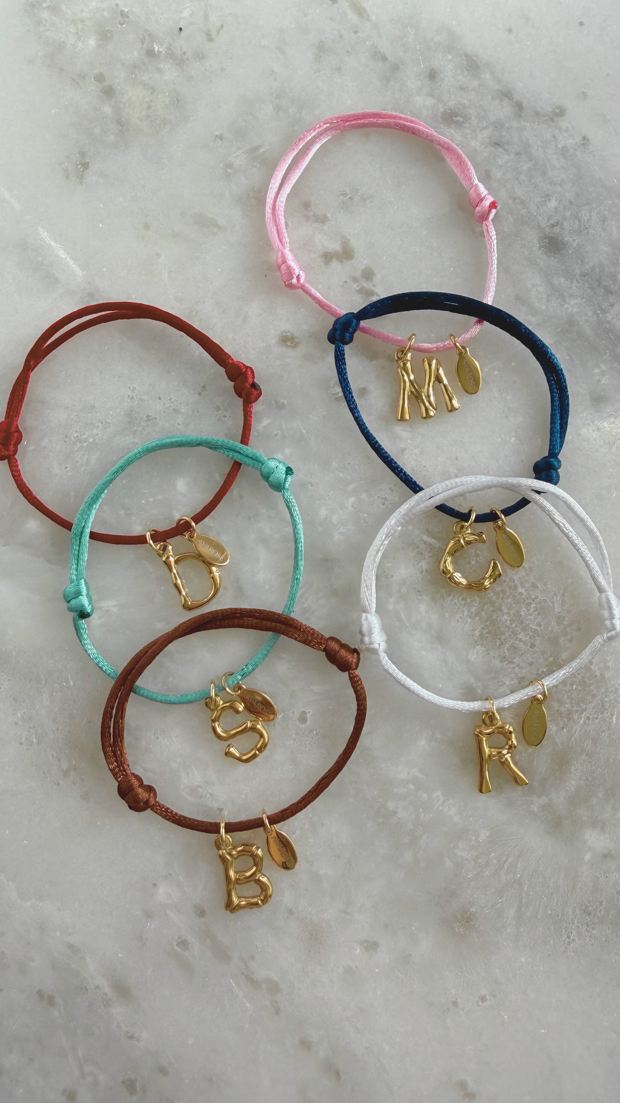 AvaRose Initial Bracelet