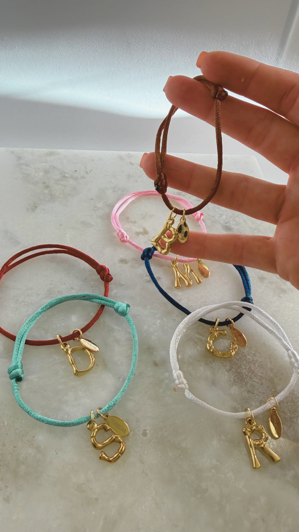 AvaRose Initial Bracelet