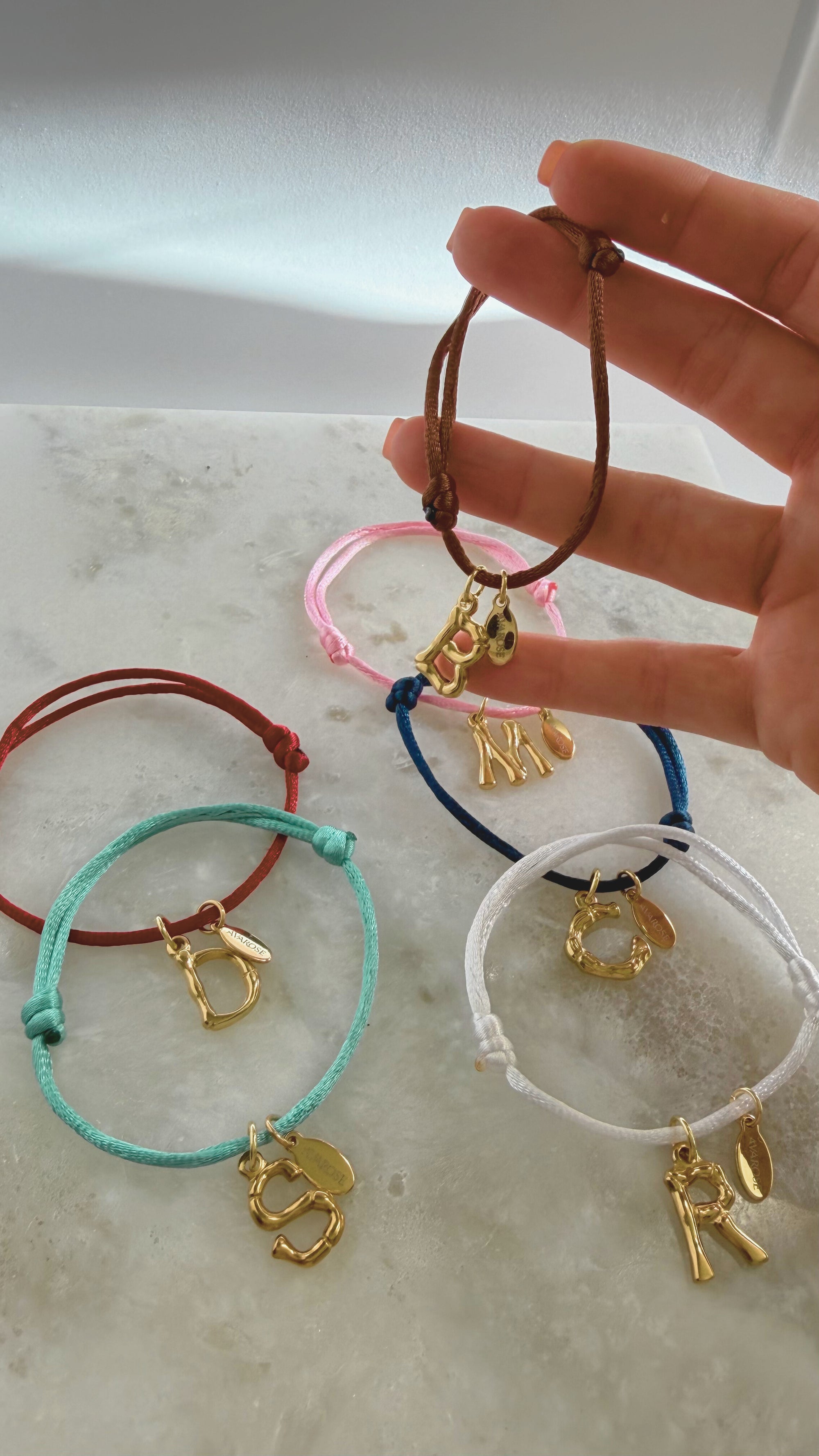 AvaRose Initial Bracelet