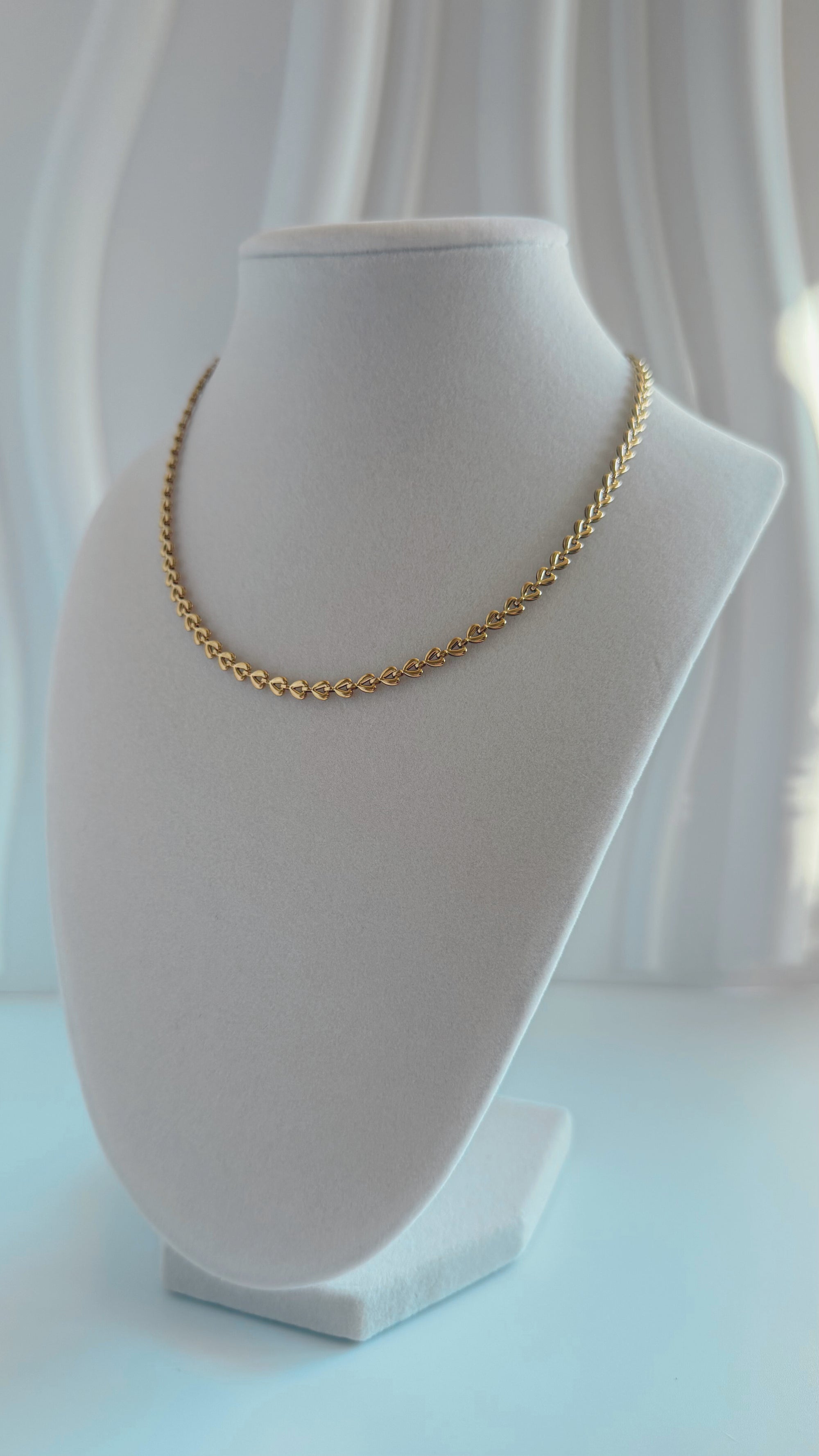 AvaRose Braided Heart Necklace