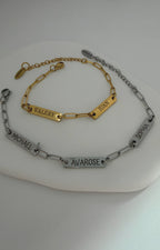 AvaRose Custom Mini Name Bar Bracelet