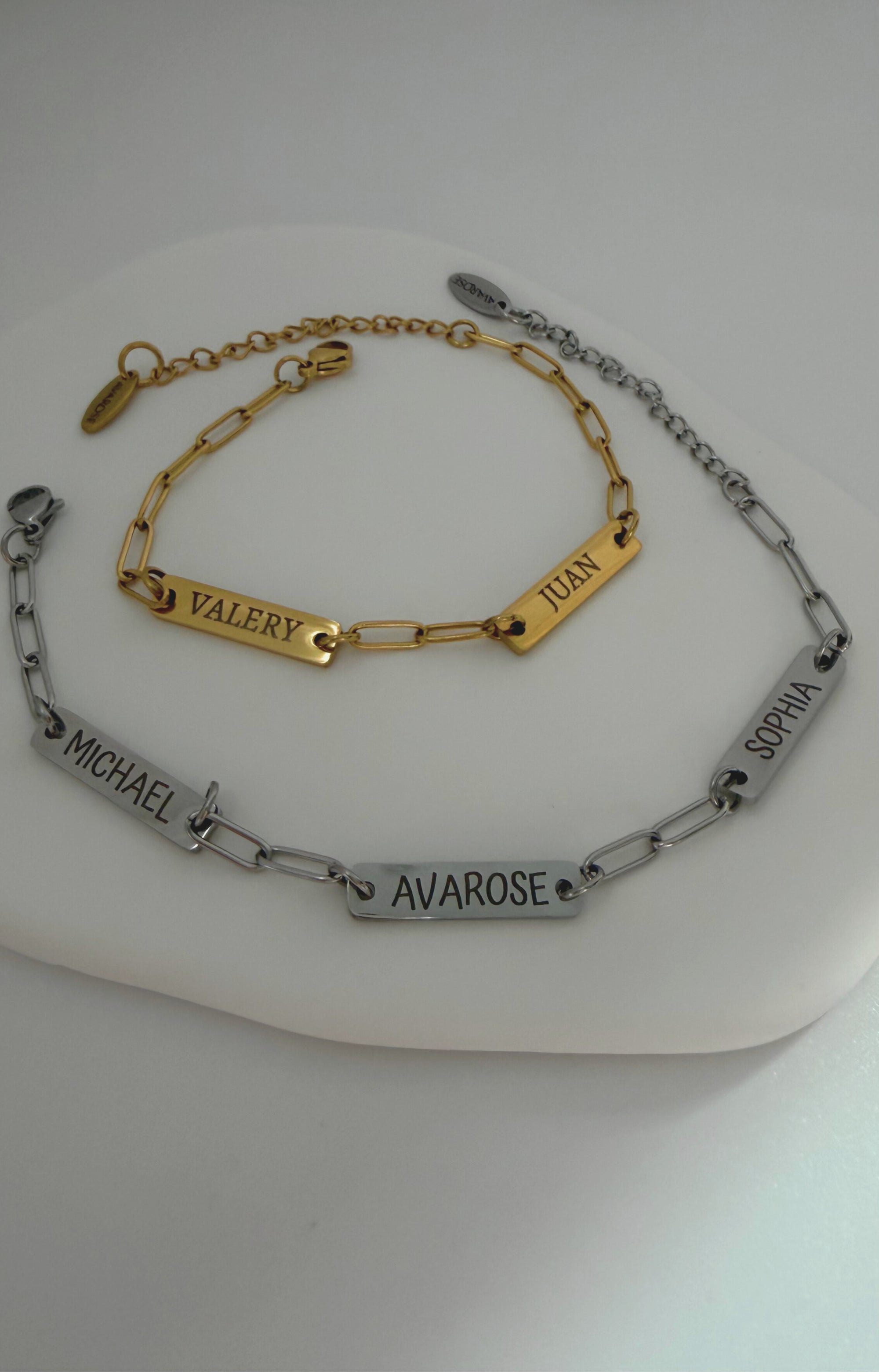 AvaRose Custom Mini Name Bar Bracelet