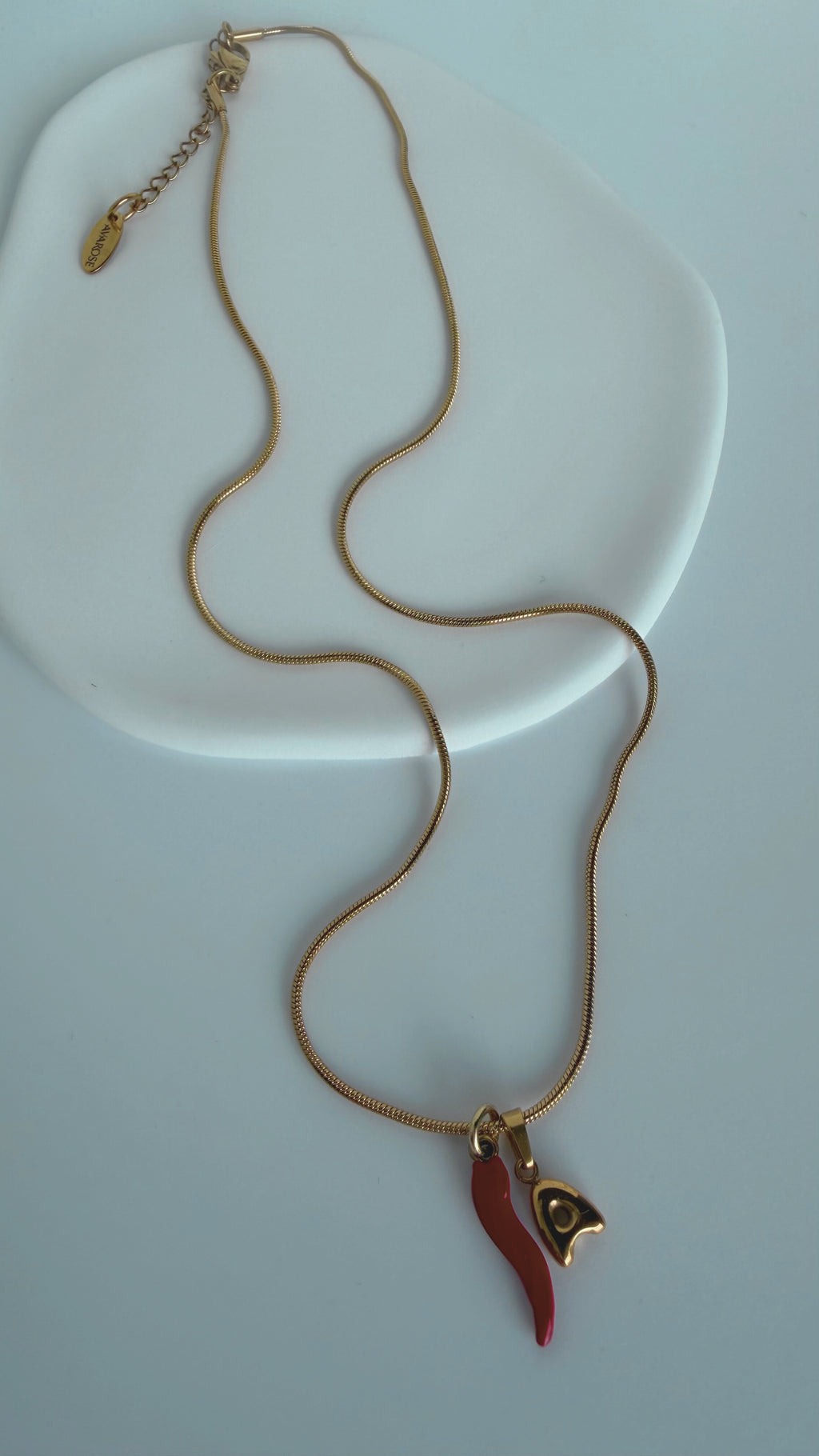 AvaRose Initial Necklace