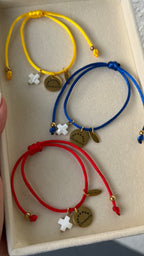 Tricolor bracelet